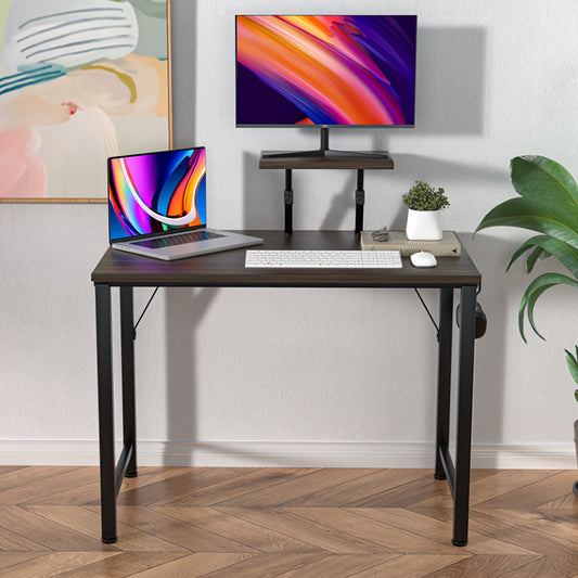 Desk with adjustable height